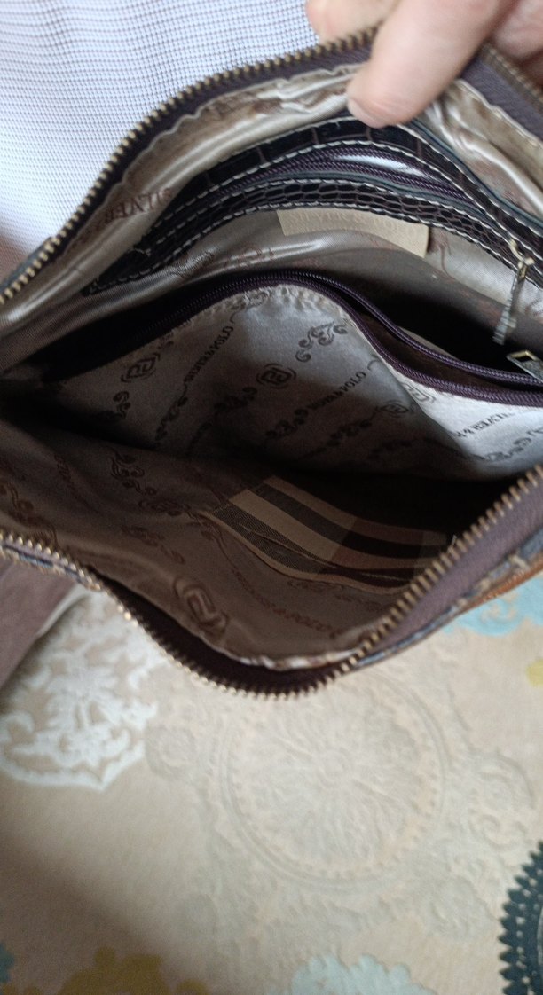 Bej Desenli Kadın Çanta - Görsel 2