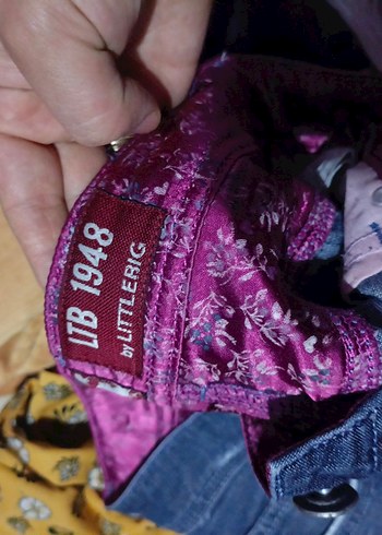 Kadın Lacivert Denim Midi Boy Kot Pantolon - Görsel 10