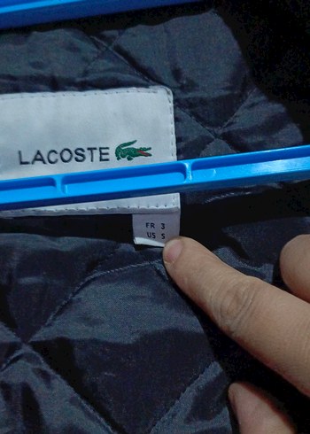 Lacoste Siyah Erkek Midi Boy Ceket - Görsel 9