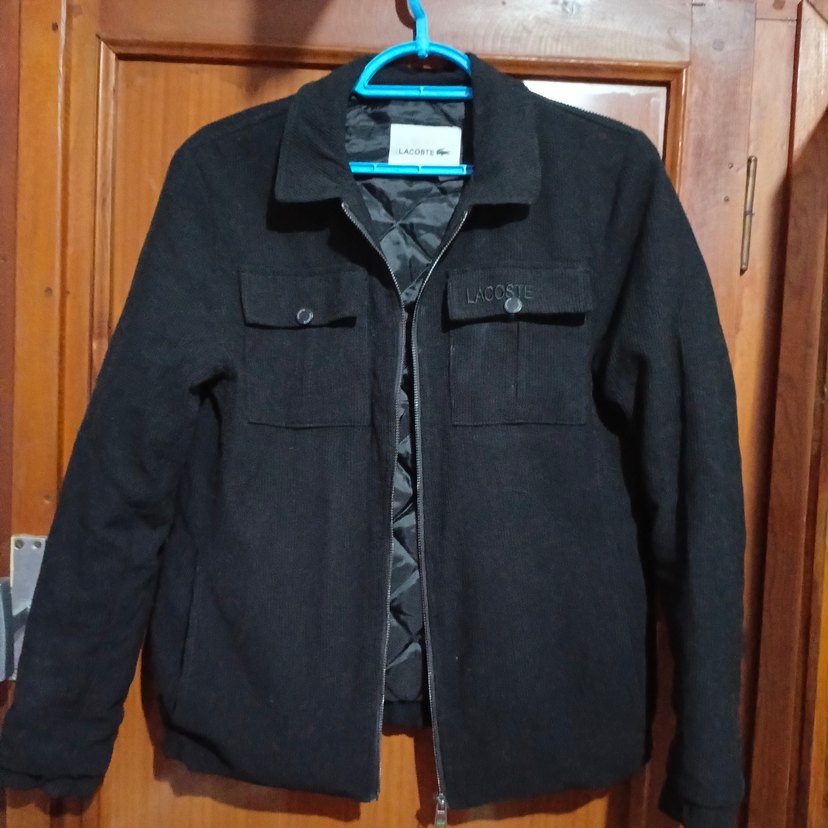 Lacoste Siyah Erkek Midi Boy Ceket - Görsel 3