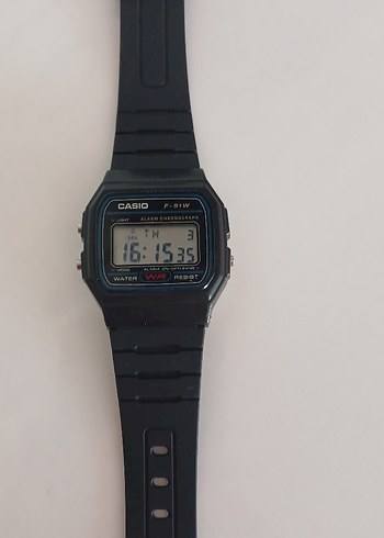 Casio Dijital Erkek Kol Saati Siyah orijinal.