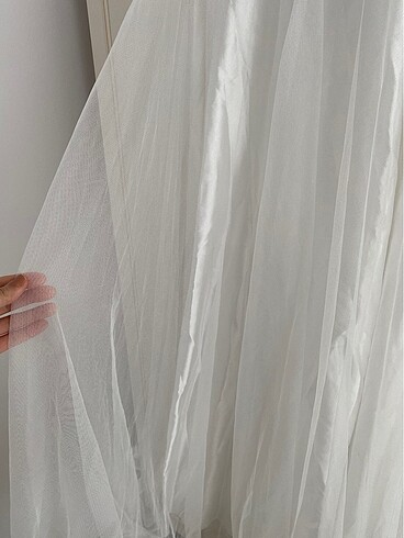38 Beden beyaz Renk Nikah elbisesi
