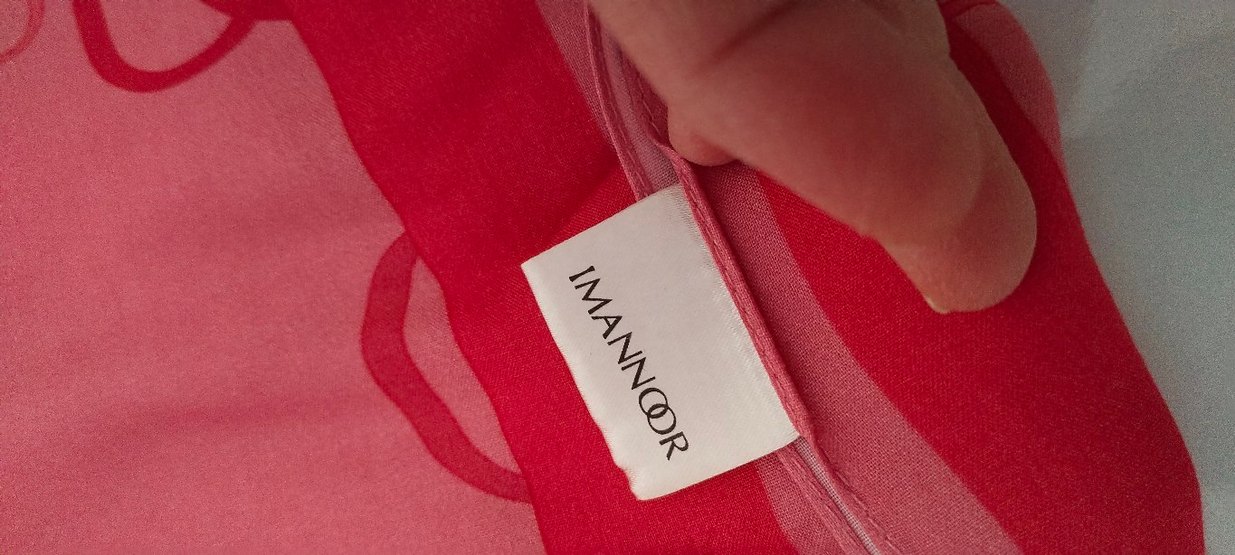 Pembe Parlak Kadın Fular - Görsel 2