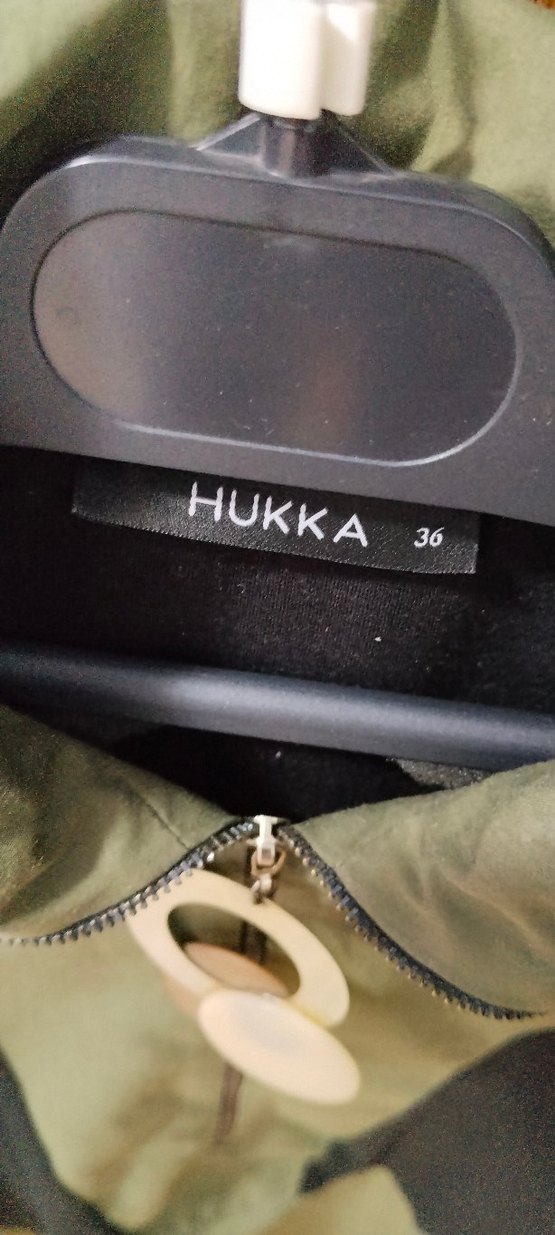 Kadın Haki Renkli Düğmeli Midi Ceket - Görsel 2