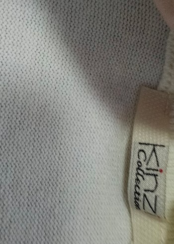 Kadın Beyaz Basic Sweatshirt - Görsel 4