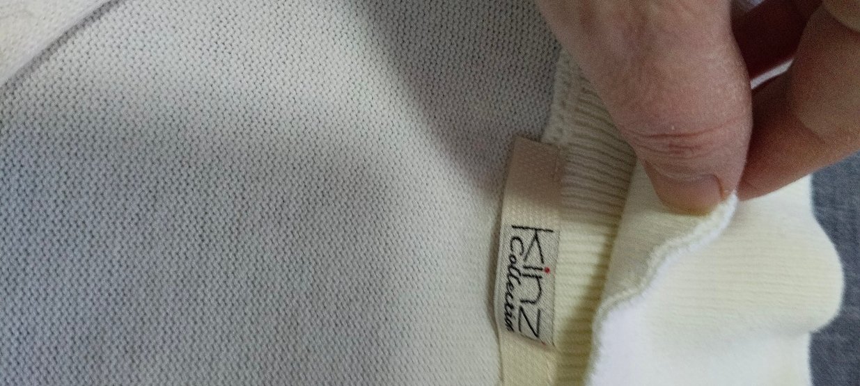 Kadın Beyaz Basic Sweatshirt - Görsel 4