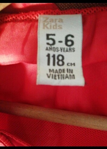 Zara Çocuk yağmurluğu 