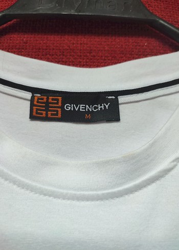 GIVENCHY Beyaz Givenchy Baskılı Erkek Tişört