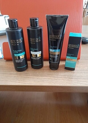 Avon kıvırcık saç bakım seti