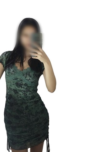 Çiçekli Mini Elbise - Görsel 3