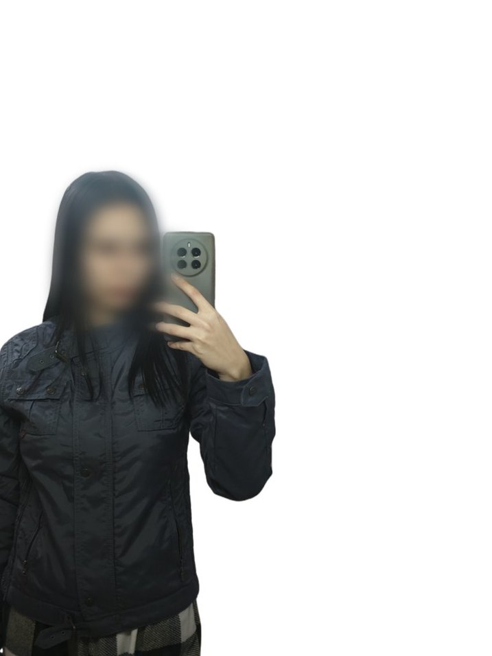 Lacivert Biker Ceket - Görsel 3