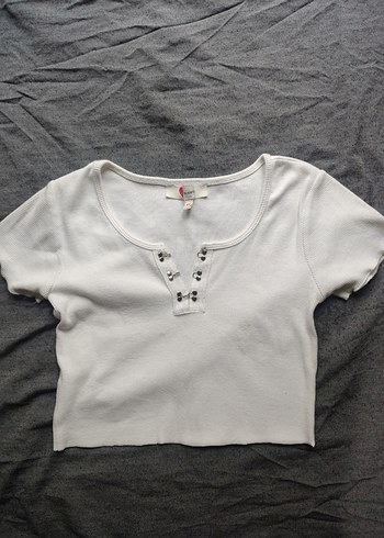 Koton Beyaz Crop