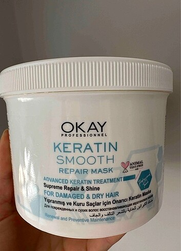 Beden Okay keratin maske