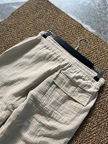 Erkek Keten Pantolon - Görsel 2