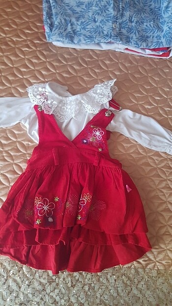 Kız çocuk elbisesi jile takım 
