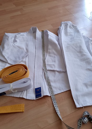Beyaz Judo Kıyafeti ve Kuşak Seti