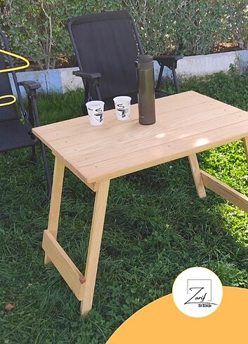 KATLANIR KAMP BALKON BAHÇE MASASI