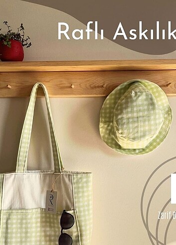 Ahşap Sanat RAFLI ASKILIK