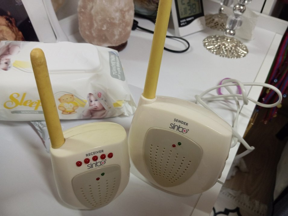 Sinbo Bebek Monitörü Gönderici ve Alıcı - Görsel 2