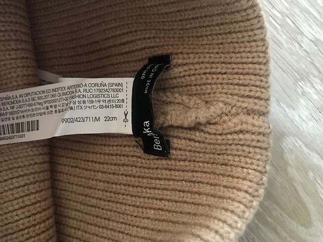 Bershka Erkek bere