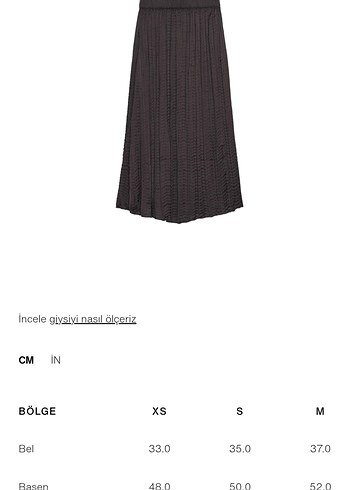 Zara Kırışık efektli saten etek - Görsel 5