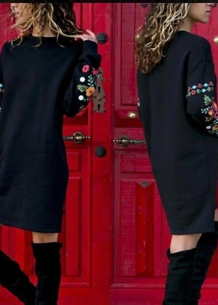 Nakışlı elbise - Görsel 2