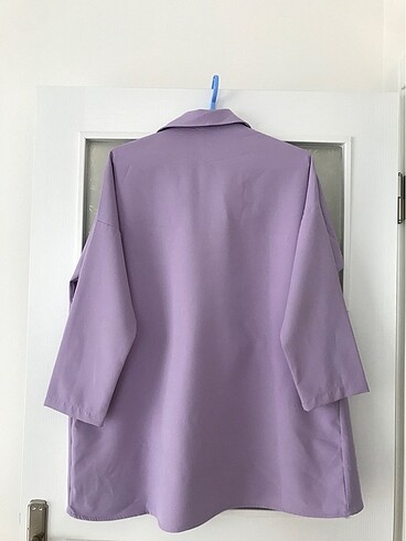 Zara Lila gömlek tunik