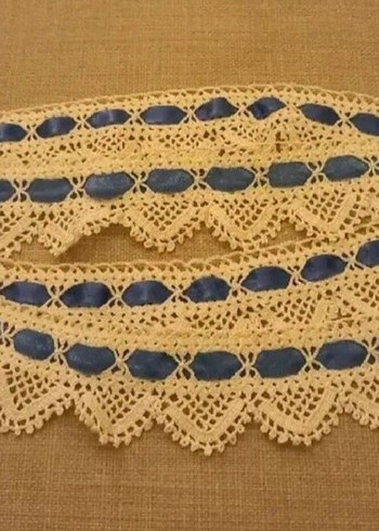 Bohem Tarzda El Yapımı Dantel Şeritler ( çiftinin fiatı 80tl ) - Görsel 2