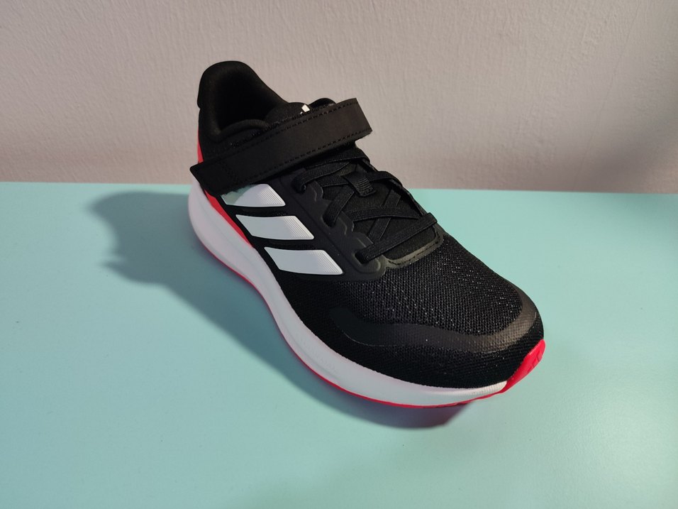 Erkek Çocuk Siyah Cırtlı Sneakers - Görsel 2