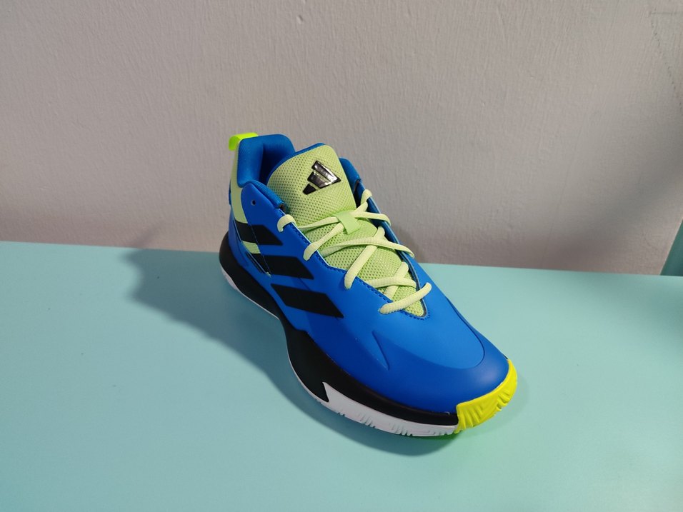 Renkli Baskılı Mavi Basketbol Ayakkabısı - Görsel 2