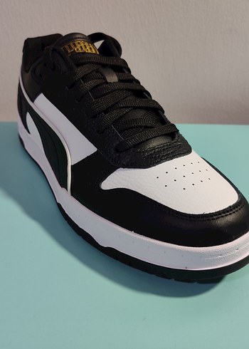 Puma Siyah Beyaz Erkek Spor Ayakkabı 44,5 numara - Görsel 2