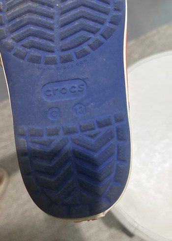 Crocs Crocs orijinal Mavi Erkek Çocuk Terlikleri Velcro Bantlı