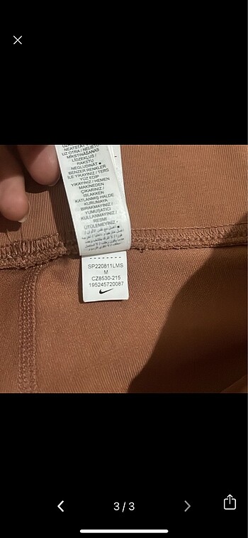 m Beden Nike tayt