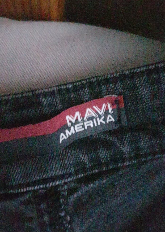 Kadın  füme  rengi Siyaha yakın  Kot Pantolon - Görsel 3