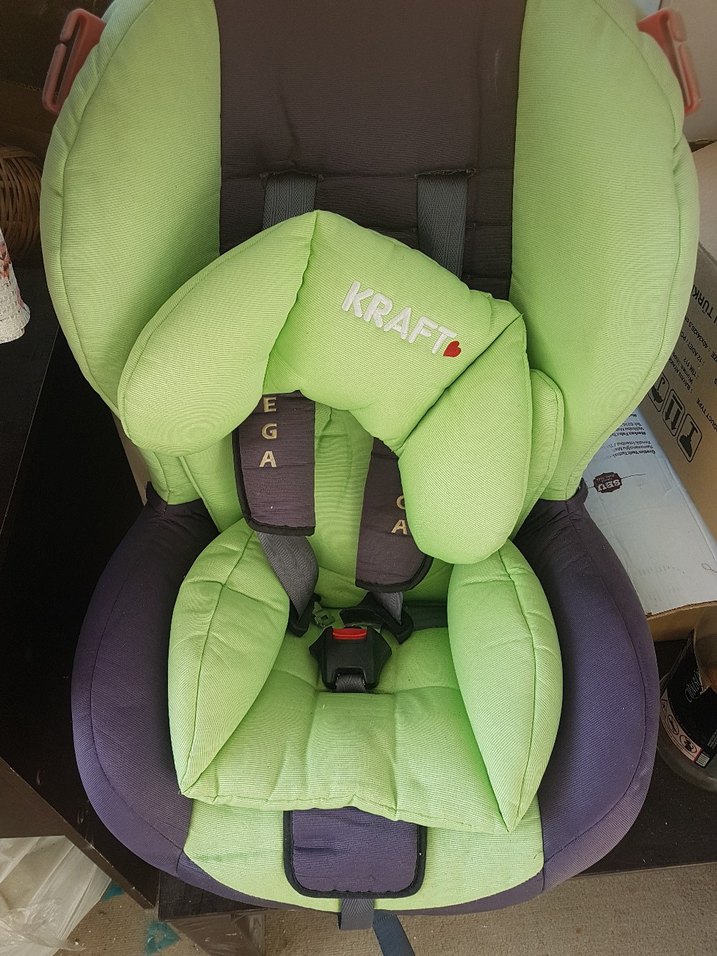 Kraft Renkli Yeşil Çocuk Oto Koltuğu - Görsel 2