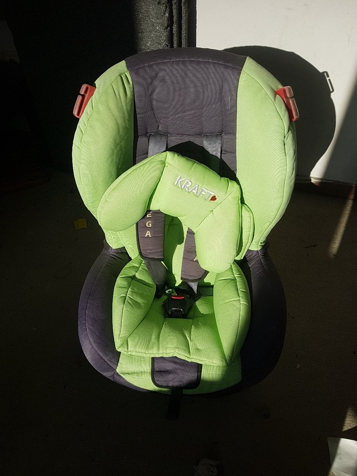 Kraft Renkli Yeşil Çocuk Oto Koltuğu - Görsel 4