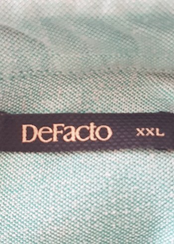 Defakto turkuaz Düğmeli Erkek Polo Tişört - Görsel 2