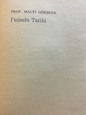 Felsefe Tarihi