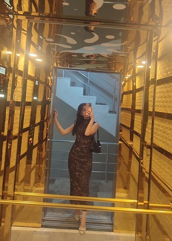 Leopar elbise - Görsel 2