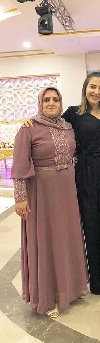 Düğünde giyildi