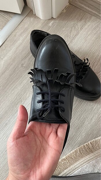 37 Beden siyah Renk Loafer tarz ayakkabı