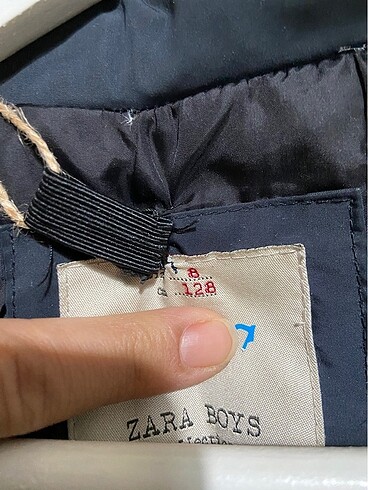 8 Yaş Beden Zara kaz tüyü kaban