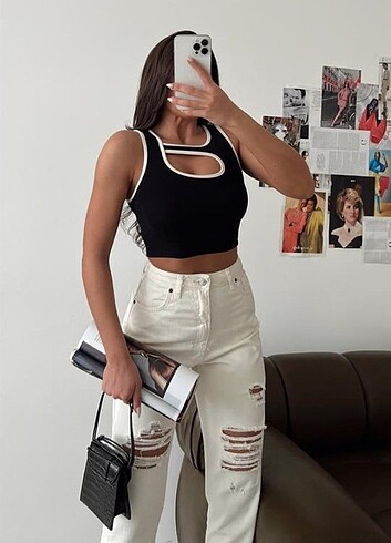 Kaşkorse Crop Atlet
