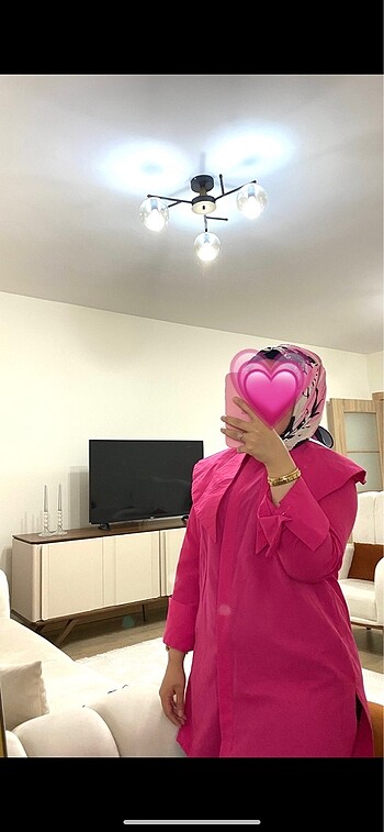 Pembe yakalı gömlek - Görsel 5