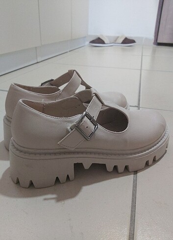 36 Beden Mary Jane Loafer Ayakkabı