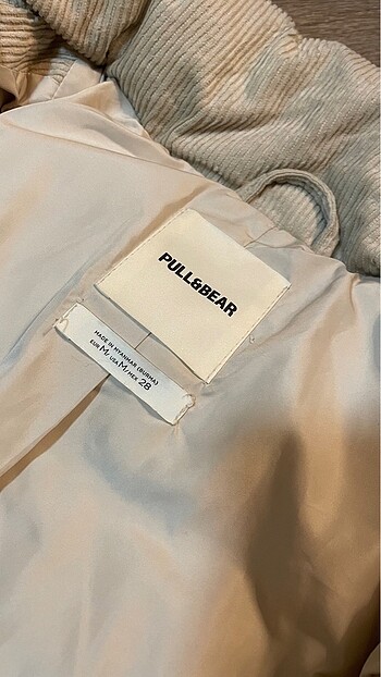 Pull and bear kışlık mont