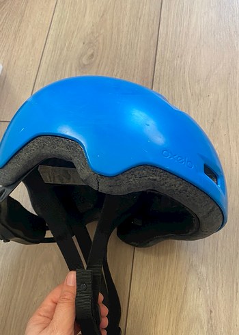 Otello Mavi Biker Kask Velcro Askılı - Görsel 2