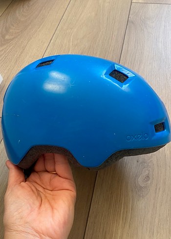 Otello Mavi Biker Kask Velcro Askılı - Görsel 4