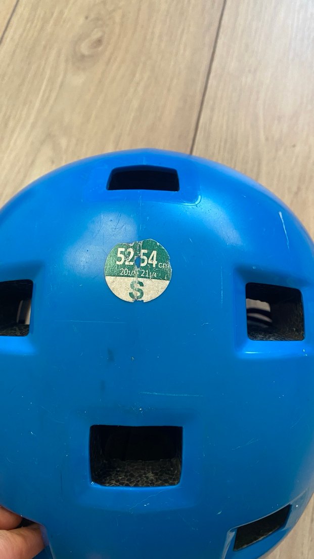 Otello Mavi Biker Kask Velcro Askılı - Görsel 3