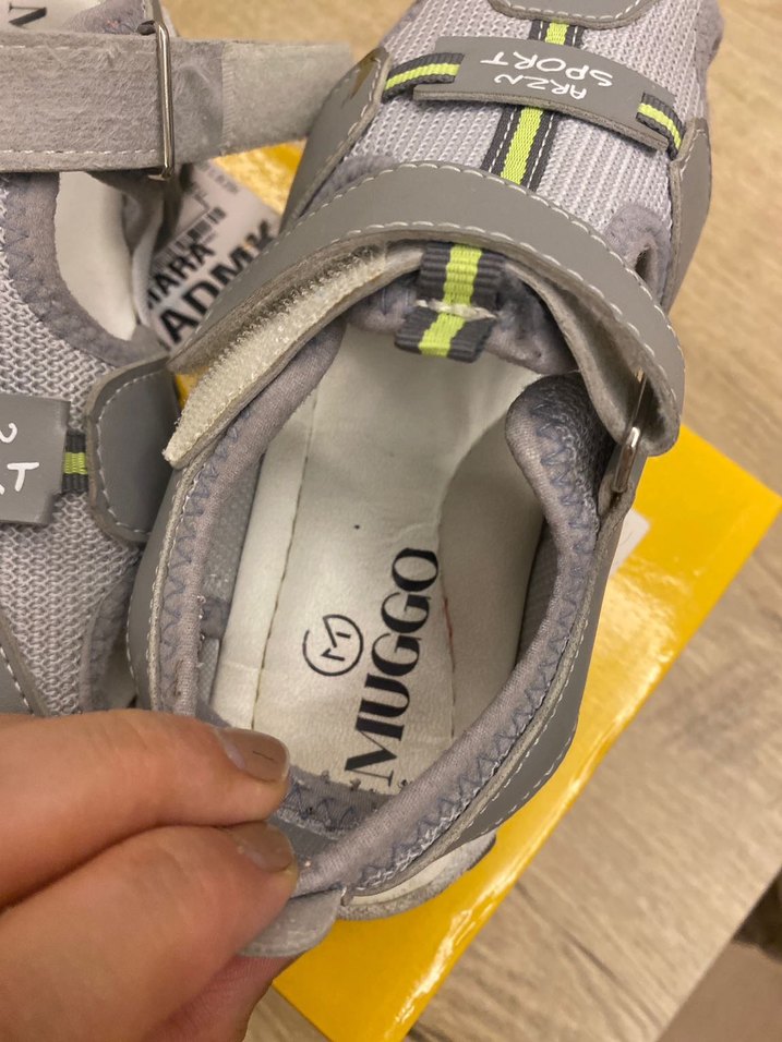 Gri Erkek Çocuk Spor Sandalet - Görsel 2